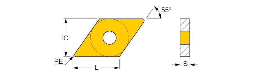 DNMG 332-GN IC8250