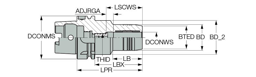 HSK A100 HYDRO 8X85